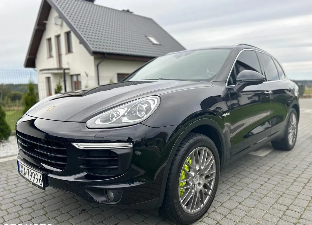 Porsche Cayenne cena 169000 przebieg: 210000, rok produkcji 2015 z Barlinek małe 742